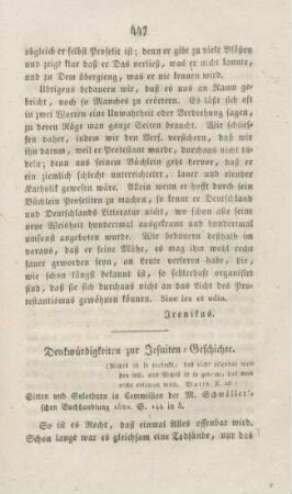 447-449 Denkwürdigkeiten zur Jesuiten-Geschichte