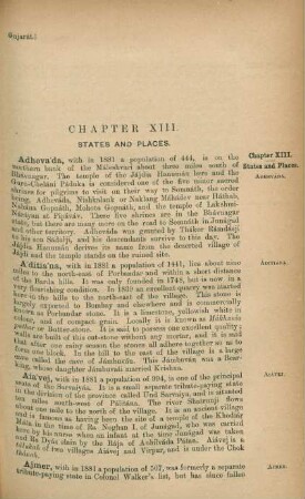 Chapter XIII. States and places