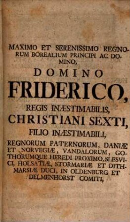 Regiae Academiae Hafniensis infantia et pueritia sub tenebris pontificiis breviter delineata