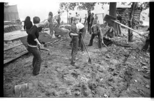 Kleinbildnegativ: Schleuse Charlottenburg, 1973