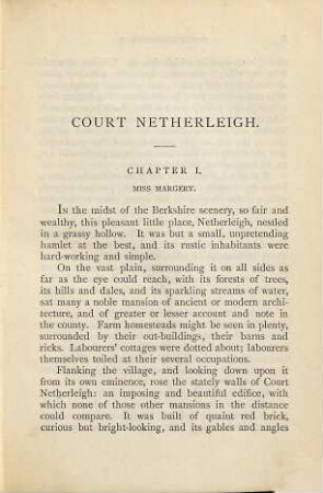 Court Netherleigh : a novel, 1