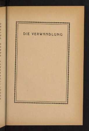101-114, Die Verwandlung