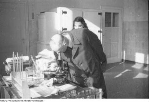 Dresden, Neustadt und Coschütz. Wasserwerk Coschütz - Wasserwerk Saloppe, April 1950