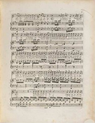 TRIO DELLE CANTATRICI VILLANE ... Musique del Signor Maestro FIORAVANTI, avec accomp.t de Piano ou Harpe. (Io dirò, se nel gestire)