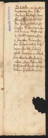 Inventarium der Kapelle zur Weißen Lilie (Sandkapelle) vom 25. Juni 1637