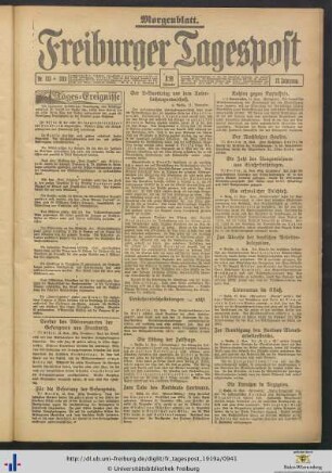 12.11.1919 (Morgenblatt)