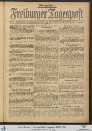 12.11.1919 (Morgenblatt)