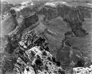 Blick auf den Grand Canyon : Blick auf einige Schluchten des Grand Canyons.