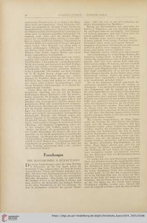 Forschungen