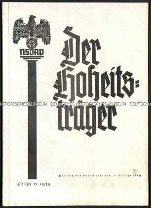 NS-Zeitschrift Der Hoheitsträger, 2. Jg. (1938), Heft 6