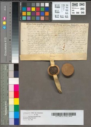 Freibrief Brockers Erbe [Kirchspiel Gimbte] betreffend.