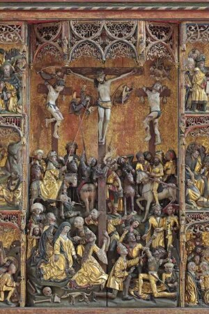 Szenen aus dem Marienleben und der Passion Christi — Kalvarienberg
