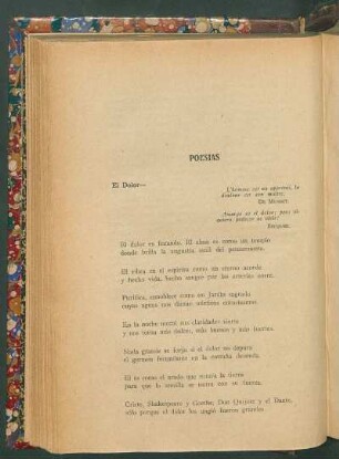 Poesías : El dolor [y] Realidad [y] ¿...? [y] Seamos tristes