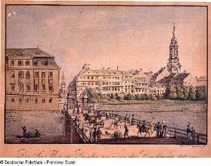 Das See-Thor zu Dresden, wie es vor der Demolierung 1812 war