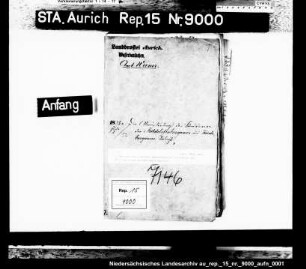 Klagen über die schlechte Abwässerung der Ländereien der Mittelsten- und Kirchborgumer Sielacht