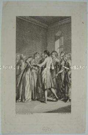Illustration zu "Der Mann von Gefühl" von Heinrich Mackenzie