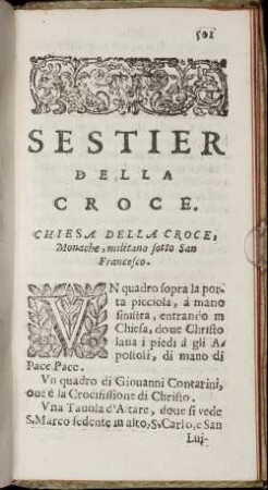 Sestier Della Croce