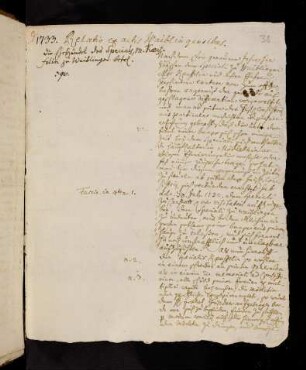 38r-53v, Relatio ex actis Waiblingensibus (1733)