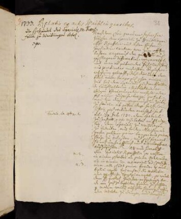 38r-53v, Relatio ex actis Waiblingensibus (1733)