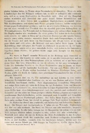 Die Exkursion der Weihenstephaner Technologen in die Hallertauer Hopfenkulturregion am 5. - 7. August 1882