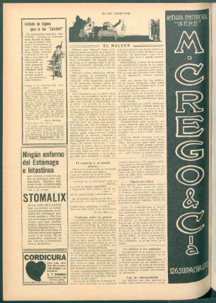 El cangrejo y el dorado : (Fábula)