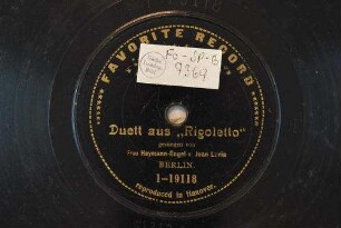 Duett aus "Rigoletto" / [G. Verdi]
