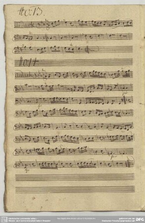 14. Anonymus, Andante, c-Moll