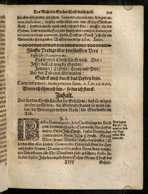 593-603, Fuenffte Predigt