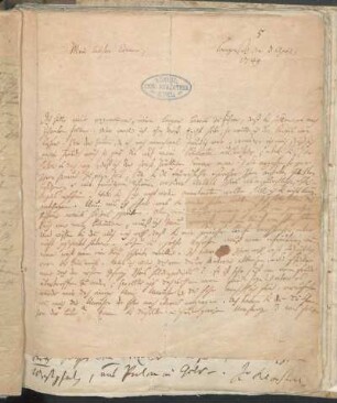 Nr.5: Langensalza, 3.4.1749