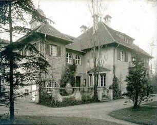 Fischer, Theodor; München - Pasing; II. Villen-Colonie: Wohnhausneubau Arthur Riemerschmid - Außenansicht