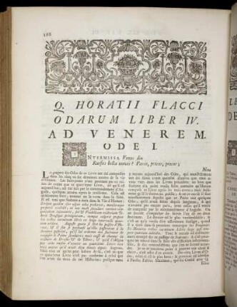 Ad Venerem. Ode I. / A Venus. Ode I. - Ad Apollinem. Ode VI. / A Apollon. Ode VI.