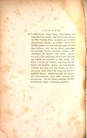 Des Publius Virgilius Maro Werke : In Drei Bänden, Dritter Band. Äneïs VII-XII.