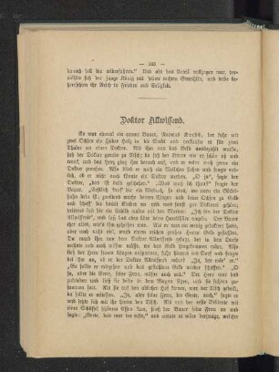 Doktor Allwissend.