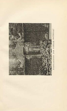Erbbegräbnis der Familie Rathenau