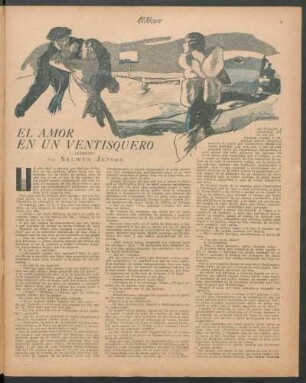 El amor en un ventisquero : (Cuento)