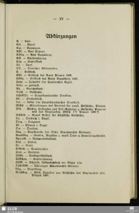 Abkürzungen