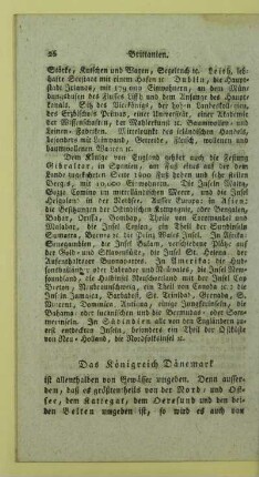 Das Königreich Dänemark