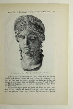 Hera, Marmorkopf im Thermen-Museum (Juno Ludovisi) Epoche des Praxiteles