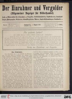 Nr.14 (1. August 1915)