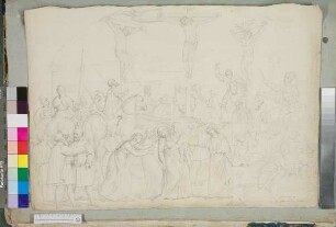 nach Masaccios Kreuzigung aus in der Katharinenkapelle von S. Clemente in Rom