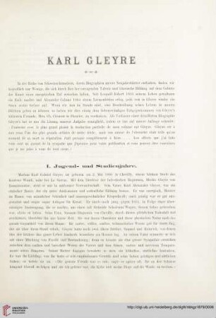 I. Jugend- und Studienjahre