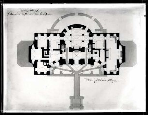 Schloß; Grundriß des Untergeschosses