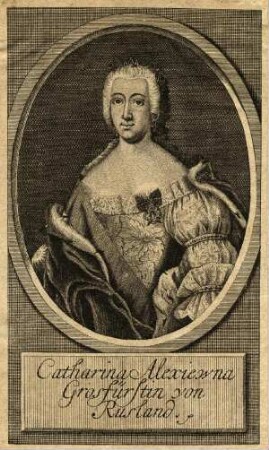 Bildnis von Katharina II. (1729-1796), Kaiserin von Russland