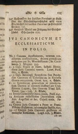 155-172, Jus Canonicum et Ecclesiasticum