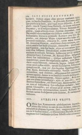 Aurelius Ursus.