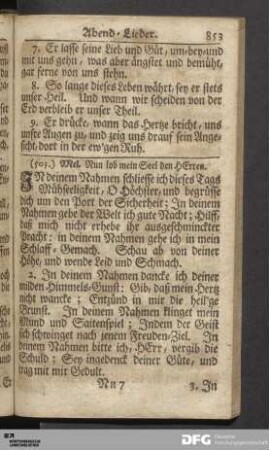 Abend-Lieder.