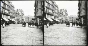 Paris. Place und Rue du Havre Richtung Süden