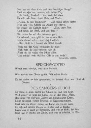 Sprichwörter
