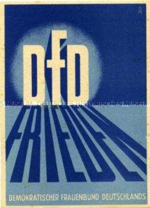 Werbung des Demokratischen Frauenbundes