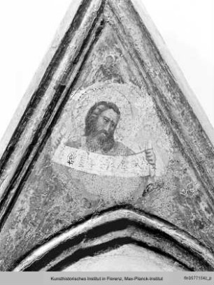 Maria mit Kind und Heiligen : Prophet